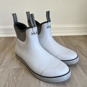 Huk Fishing Boots Rogue Wave White Men's-Size 10
